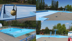 Areál koupaliště Hulín - sdružené snímky