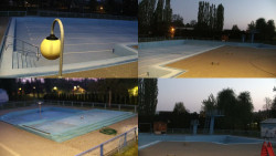 Areál koupaliště Hulín - sdružené snímky