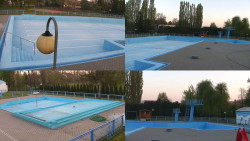 Areál koupaliště Hulín - sdružené snímky