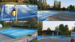 Areál koupaliště Hulín - sdružené snímky