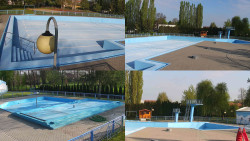 Areál koupaliště Hulín - sdružené snímky