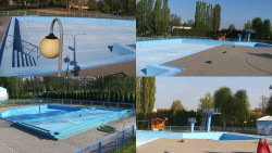 Areál koupaliště Hulín - sdružené snímky