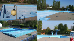 Areál koupaliště Hulín - sdružené snímky