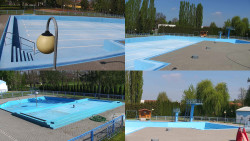 Areál koupaliště Hulín - sdružené snímky