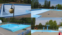 Areál koupaliště Hulín - sdružené snímky