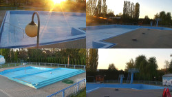 Areál koupaliště Hulín - sdružené snímky