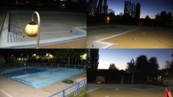 Areál koupaliště Hulín - sdružené snímky