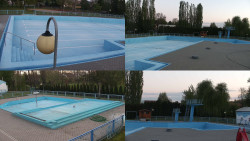 Areál koupaliště Hulín - sdružené snímky