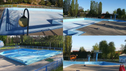 Areál koupaliště Hulín - sdružené snímky