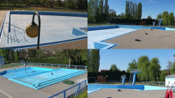 Areál koupaliště Hulín - sdružené snímky