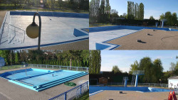 Areál koupaliště Hulín - sdružené snímky