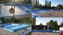 Areál koupaliště Hulín - sdružené snímky