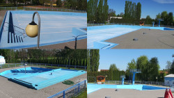 Areál koupaliště Hulín - sdružené snímky