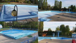 Areál koupaliště Hulín - sdružené snímky