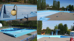 Areál koupaliště Hulín - sdružené snímky