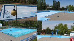 Areál koupaliště Hulín - sdružené snímky