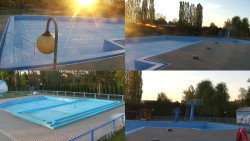 Areál koupaliště Hulín - sdružené snímky