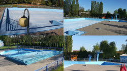 Areál koupaliště Hulín - sdružené snímky