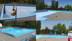 Areál koupaliště Hulín - sdružené snímky