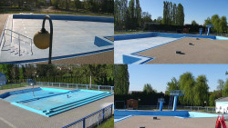 Areál koupaliště Hulín - sdružené snímky