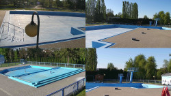 Areál koupaliště Hulín - sdružené snímky