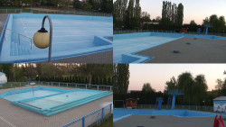 Areál koupaliště Hulín - sdružené snímky