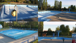 Areál koupaliště Hulín - sdružené snímky