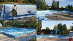 Areál koupaliště Hulín - sdružené snímky