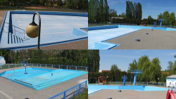 Areál koupaliště Hulín - sdružené snímky