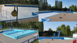 Areál koupaliště Hulín - sdružené snímky