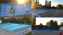 Areál koupaliště Hulín - sdružené snímky