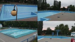 Areál koupaliště Hulín - sdružené snímky