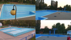 Areál koupaliště Hulín - sdružené snímky