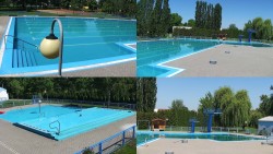 Areál koupaliště Hulín - sdružené snímky