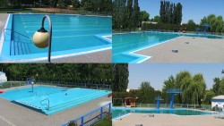 Areál koupaliště Hulín - sdružené snímky