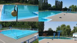 Areál koupaliště Hulín - sdružené snímky