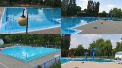 Areál koupaliště Hulín - sdružené snímky