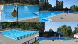 Areál koupaliště Hulín - sdružené snímky