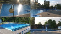 Areál koupaliště Hulín - sdružené snímky