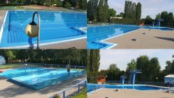 Areál koupaliště Hulín - sdružené snímky
