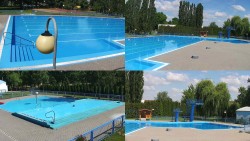 Areál koupaliště Hulín - sdružené snímky