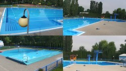 Areál koupaliště Hulín - sdružené snímky