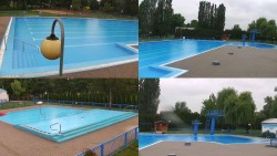 Areál koupaliště Hulín - sdružené snímky