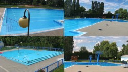 Areál koupaliště Hulín - sdružené snímky