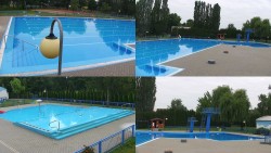 Areál koupaliště Hulín - sdružené snímky