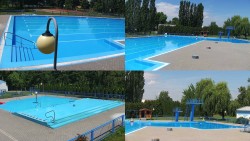Areál koupaliště Hulín - sdružené snímky