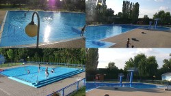 Areál koupaliště Hulín - sdružené snímky