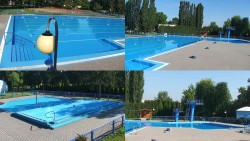 Areál koupaliště Hulín - sdružené snímky