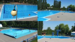 Areál koupaliště Hulín - sdružené snímky