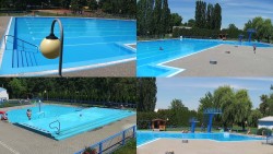 Areál koupaliště Hulín - sdružené snímky